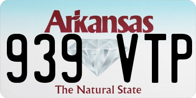 AR license plate 939VTP