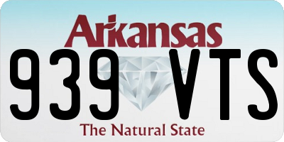 AR license plate 939VTS