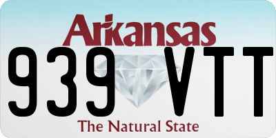 AR license plate 939VTT