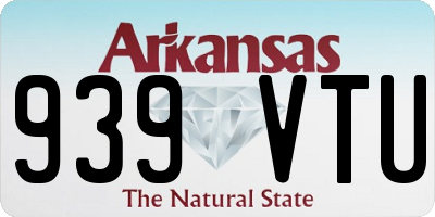 AR license plate 939VTU