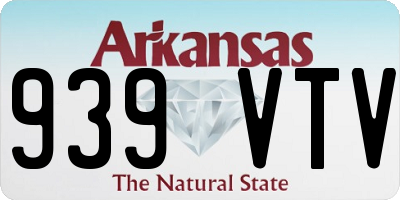 AR license plate 939VTV
