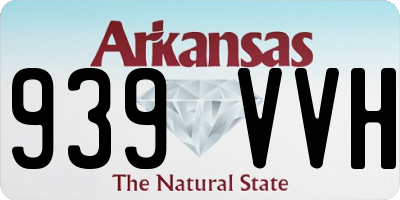 AR license plate 939VVH
