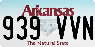 AR license plate 939VVN