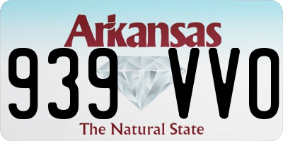 AR license plate 939VVO