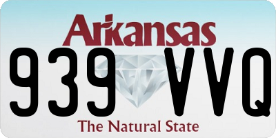 AR license plate 939VVQ