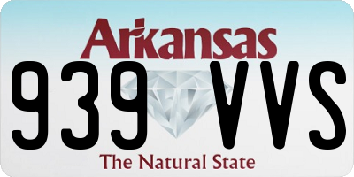 AR license plate 939VVS