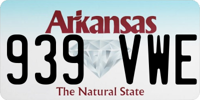 AR license plate 939VWE