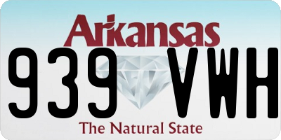 AR license plate 939VWH