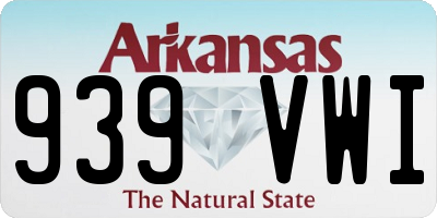 AR license plate 939VWI