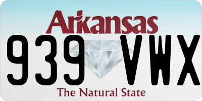 AR license plate 939VWX