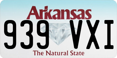 AR license plate 939VXI