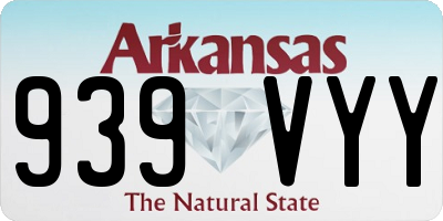 AR license plate 939VYY
