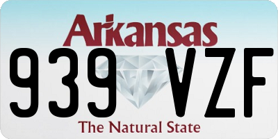 AR license plate 939VZF