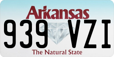 AR license plate 939VZI