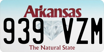 AR license plate 939VZM