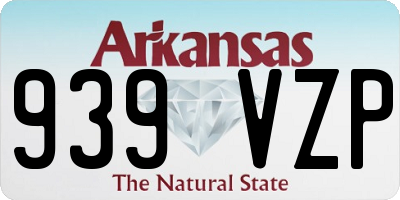 AR license plate 939VZP