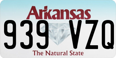 AR license plate 939VZQ