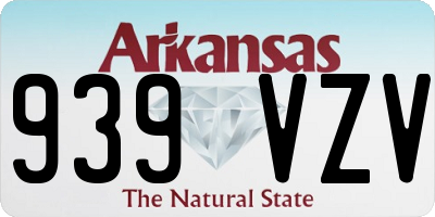 AR license plate 939VZV