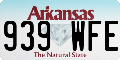 AR license plate 939WFE