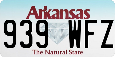AR license plate 939WFZ