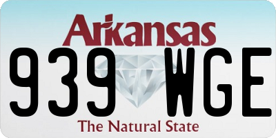 AR license plate 939WGE