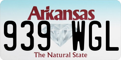 AR license plate 939WGL