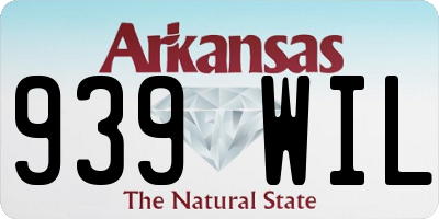 AR license plate 939WIL