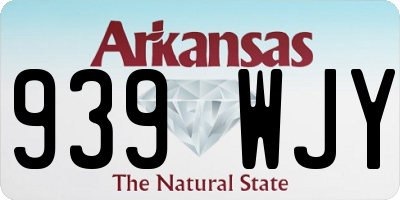 AR license plate 939WJY