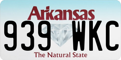 AR license plate 939WKC