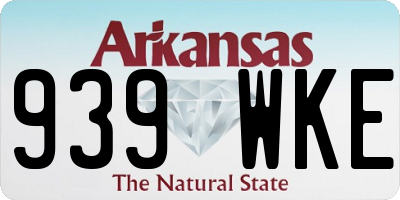 AR license plate 939WKE