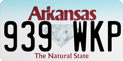 AR license plate 939WKP