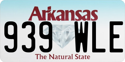 AR license plate 939WLE