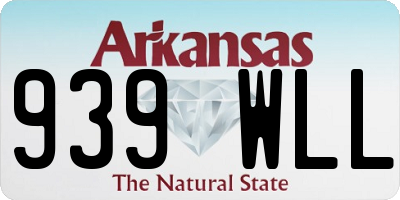 AR license plate 939WLL