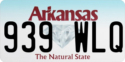 AR license plate 939WLQ
