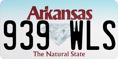 AR license plate 939WLS