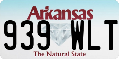 AR license plate 939WLT