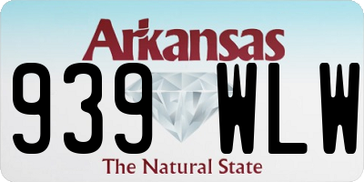 AR license plate 939WLW