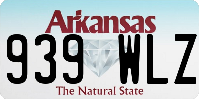 AR license plate 939WLZ