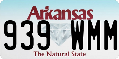 AR license plate 939WMM