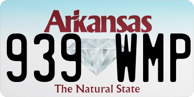 AR license plate 939WMP