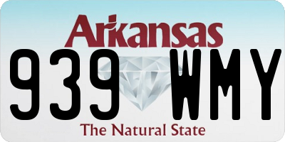 AR license plate 939WMY