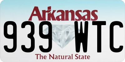 AR license plate 939WTC