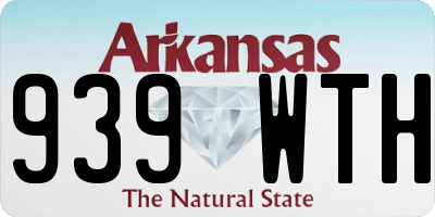 AR license plate 939WTH