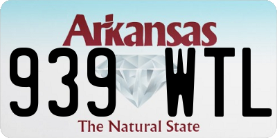 AR license plate 939WTL