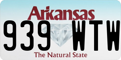 AR license plate 939WTW