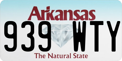 AR license plate 939WTY