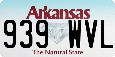 AR license plate 939WVL