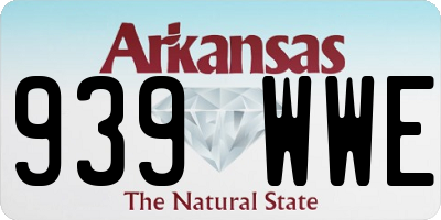 AR license plate 939WWE