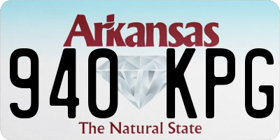 AR license plate 940KPG