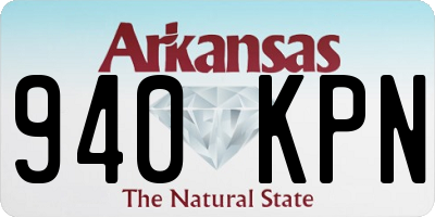 AR license plate 940KPN